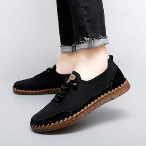 Summer <strong>2026</strong> New Breathable and Perforated Men's Leather <strong>Shoes</strong> with Thin Soft Soles and Mesh Casual <strong>Shoes</strong> - Product Image 2