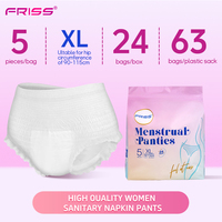 Stark absorbierende Menstruationshöschen für die Nacht, Einweg-Unterwäsche für Frauen