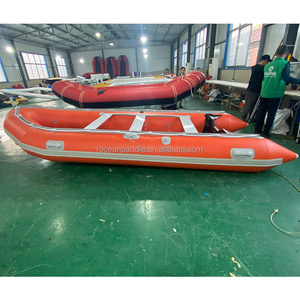 Bote Inflable Resistente de 4.2m, 5m, 5.5m, para <span class=keywords><strong>8</strong></span>-12 Personas, con Piso de Aluminio, Certificado CE - Product Image 2