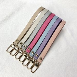 Correa de muñeca de cuero PU, estilo coreano, cartera sencilla, llavero, accesorio para bolso, correa de muñeca de repuesto - Product Image 1