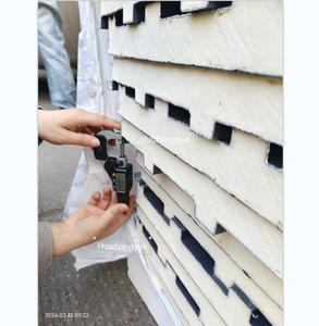 <span class=keywords><strong>Panel</strong></span> <span class=keywords><strong>Sándwich</strong></span> de PU Ignífugo e Impermeable para Techos, Paneles de Techo de Aluminio Aislados con Costura Vertical para Casas y Villas, Lámina Metálica para Techos - Product Image 4