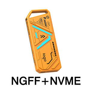 Dual Protocol NVMe /ngff เคสอะลูมิเนียม USB3.1ฮาร์ดไดรฟ์ภายนอกสำหรับโน้ตบุ๊คกล่องฮาร์ดไดรฟ์ SSD - Product Image 6