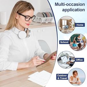 Le schede indice 3X5 hanno stabilito che le schede bianche spesse hanno stabilito che entrambe le parti notano le carte per le liste di Idea da fare Record - Product Image 5