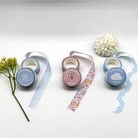 Cinta Adhesiva Decorativa Washi para Manualidades, Diario, Planificador, Álbum de Recortes, Desgarrable, Reutilizable, Adhesivo, Patrón Colorido, Suministros para Envolver Regalos