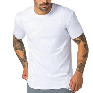 T-shirt pour homme, nouvelle conception ventilée, luxe léger, logo personnalisé, haute qualité, confortable, respirant, fin, ajusté - Product Image 4