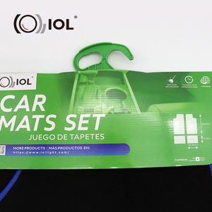 Лидер продаж, универсальные полиэфирные водонепроницаемые противопылевые коврики для легкоочищения автомобиля, коврики для ног на все сезоны, набор из 4 предметов, Прямая поставка с завода - Product Image 6