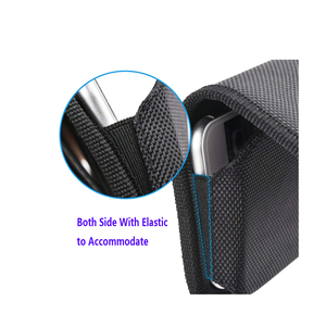 Étui magnétique vertical en nylon pour iPhone, étui de transport pour téléphone portable avec clip ceinture, <span class=keywords><strong>pochette</strong></span> pour <span class=keywords><strong>Samsung</strong></span> S24 S25 A51 S20 <span class=keywords><strong>S10e</strong></span> A20 - Product Image 3