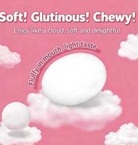 Vente en gros d'aliments halal, confiture de guimauves fruitées Xu Fuji en boîte pour les enfants - Product Image 2