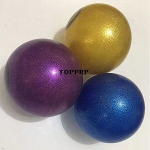 Inflatable Training Exercise <b>Glitter</b> Rhythmic Gymnastics Ball - Product Image 5