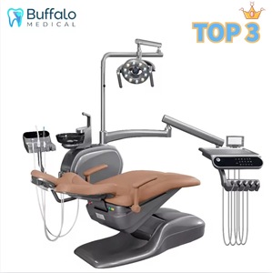 Sillón Dental Eléctrico de Metal Elegante Buffalo, Modelo de Lujo BB-R6 400W Blanco de Alta Calidad para Hospitales y Clínicas Dentales - Product Image 1