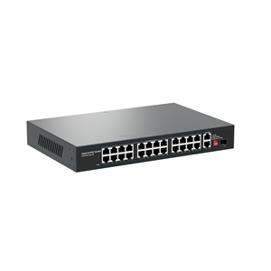 Hot Sale Unmanaged 24 10/100M Network Ports + 2 10/100/1000M Network Ports + 2 1000M SFP Optical Ports AI <b>POE</b> <b>Switch</b> - Product Image 3