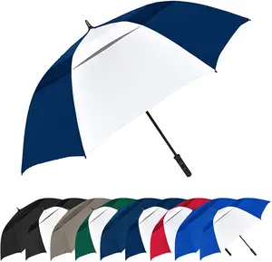 STROMBERGBRAND UMBRELLASベント付き64 "防風防水プロフェッショナル品質究極のポータブルゴルファー