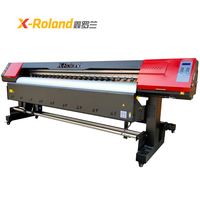 6ft 193cm flex máquina de impresión con dual jefes xp600/4720/DX5/DX7 digital impresora plotter