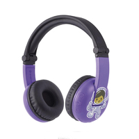 Headphone Bluetooth Anak Karakter Kartun Populer, Headset Audio Stereo Nirkabel Untuk Perjalanan Naik Pesawat
