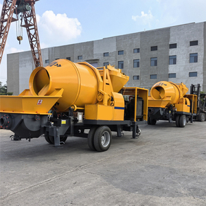 Máy trộn bê tông điện với máy bơm xách tay mini Mixer cho hiệu quả xi măng trộn và xây dựng dự án - Product Image 6