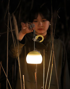 Lanterne de camping de charge USB ultra longue endurance extérieure chaude lumière de tente LED d'ambiance rétro - Product Image 4