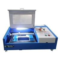 Mini machine de gravure et de découpe laser CO2 3D de bureau 3020B, facile à utiliser, pour papier, bois, contreplaqué, MDF, cuir, pierre, marque EFR