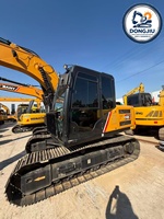 Excavatrice sur chenilles d'occasion Sany SY135C 2 tonnes avec moteur, 0,6 m³, excellent état, haute qualité, prix bas, vente chaude