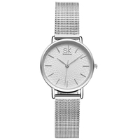 Jam Tangan Quartz Wanita dengan Tali Baja Tahan Karat, Nilai Estetika Tinggi dan Gaya Minimalis