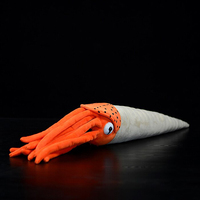 Peluche Orthoceras Personnalisée, Jouet en Peluche Doux, Poupée Calamar Fossilisé pour Musée de Paleontologie, Souvenir, Cadeau, Fournisseur, Usine, ODM