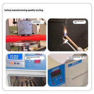 HDPE гибкие гофрированные электрические трубопроводы для жилых помещений пластиковые трубы 1/2 дюймов со свинцовым проводным шлангом - Product Image 2