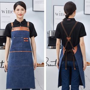 Tablier de cuisine réglable et imperméable pour chef, personnalisable avec logo, idéal pour restaurant et salon - Product Image 3