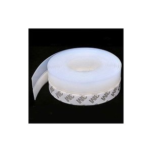 * Uscita * paraspira porta con adesivo 45mm x 3m bianco-casa e giardino/articoli per la casa - Product Image 1