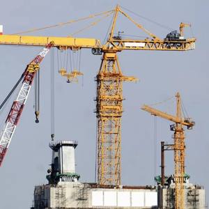 Grúa Torre Usada a Precio Económico, Potente y Avanzada, de Cabeza Plana, Carga Máxima de 8 Toneladas, Grúa Torre China de Alta Calidad - Product Image 1