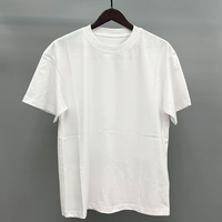 Camiseta de Hombre 2026, Nueva, Casual, para Negocios, Estampada, Transpirable, de Algodón Puro, Suave al Tacto, de Manga Corta y Gruesa