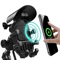 Nouveau support de téléphone pour moto, charge rapide 30W, design antivol, fixation antichoc, suivi intelligent, navigation