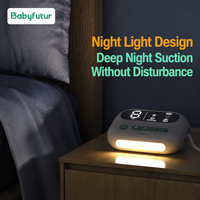 Aspirateur nasal électrique pour bébé avec écran LED, 9 niveaux d'aspiration, 100 kPa, embouts en silicone de qualité alimentaire, nettoyeur de nez pour nouveau-né