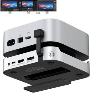 Base de Conexión 13 en 1 para <span class=keywords><strong>Mac</strong></span> <span class=keywords><strong>Mini</strong></span> M4 con Carcasa para SSD, DP/HDMI 4K, USB de 10 Gbps, Lector de Tarjetas SD y Encendido con un Toque para <span class=keywords><strong>Mac</strong></span> <span class=keywords><strong>Mini</strong></span> M4/M4 Pro 2024 - Product Image 2