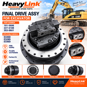 Conjunto de Transmisión Final para Excavadora HeavyLink, Repuesto para E330D E328D E336D, 191-5606 227-6188 353-0601 - Product Image 2