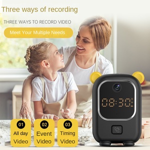 Ev Dekorasyonu Cep Telefonu Uzaktan Kumandalı WiFi İzleme Kişiselleştirilmiş Sesli <span class=keywords><strong>Video</strong></span> Kaydı Dahili Pil Gece Görüşü İç Mekan - Product Image 1