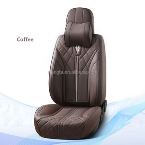 Xiangta 3D 7D 5D 9D universel Sport voiture en cuir bébé chien housse de siège protecteur ensemble Design luxe voiture coussin housse de siège - Product Image 2