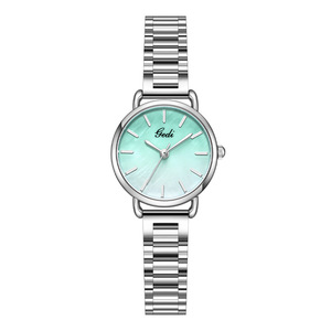Reloj de cuarzo de lujo de gama alta para mujer, nicho, caja de acero inoxidable de moda de alto valor, esfera impermeable Simple resistente al agua - Product Image 6