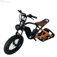 Moteur de moyeu arrière haute puissance 2000W 60V, batterie grande capacité, système de chenilles puissant, écran LCD, commande au pouce pour VTT électrique tout-terrain