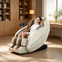 Sillón de Masaje de Nuevo Diseño, Sillón de Masaje Shiatsu de Lujo, Spa para Pies, Asiento de Masaje Corporal Completo, Sillón de Masaje de Gravedad Cero