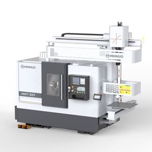 Machine rentable de moulin de tour de CNC avec la tête et le portique de puissance - Product Image 4