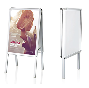 Cung cấp trực tiếp từ nhà máy Trung Quốc tùy chỉnh in kỹ thuật số quảng cáo một mặt nhôm bảng áp phích hiển thị giá đứng - Product Image 5