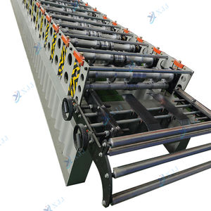 자동 서있는 솔기 지붕 시트 프로필 긴 자체 잠금 금속 타일 조인트 숨겨진 지붕 패널 롤 성형 기계 - Product Image 6