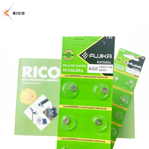 แบตเตอรี่อัลคาไลน์คุณภาพดี 1.5V LR521 แบบกระดุม AG0 สำหรับนาฬิกา รถยนต์ เครื่องคิดเลข ของเล่น - Product Image 6