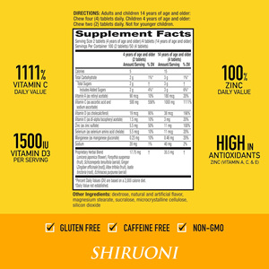 Bulk OEM/ODM <strong>Vitamin</strong> <strong>C</strong> 500mg Orange Flavour Chewable Tablets Promote Immune System Support Pills Dietary Supplement - Product Image 4