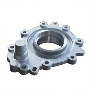 Componente de Aluminio Fundido a Presión y Mecanizado con Superficie Granallada, Tamaño Personalizado - Product Image 1