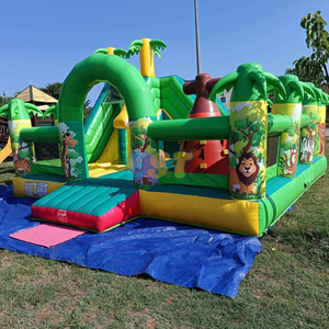 Château gonflable pour enfants et adultes, grand toboggan gonflable pour aire de jeux, château gonflable pour sauter - Product Image 4