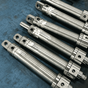 Vérin hydraulique télescopique multi-étages à double effet pour camion benne et remorque basculante - Product Image 2
