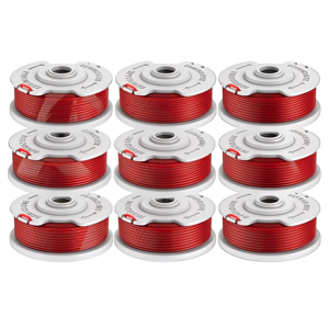 Pièces de tondeuse à gazon, bobine de fil pour coupe-herbe 1,6 mm/30FT, lot de 9, 15306-20, compatible avec Gardena SmallCut 300 Art 8844 et Art 8845 - Product Image 1