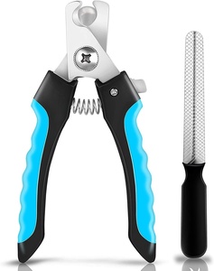 Coupe-ongles professionnel pour petits animaux, en acier inoxydable, tondeuse de toilettage pour chiens, avec protection de sécurité pour éviter les coupures, nettoyage facile, pour chats et chiens - Product Image 1