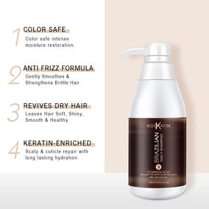 <span class=keywords><strong>Shampoo</strong></span> Lisciante Riparatore con Olio di Argan e Cheratina per Capelli Danneggiati, Trattamento Proteico al Collagene per Capelli Più Forti, Etichetta Privata - Product Image 3