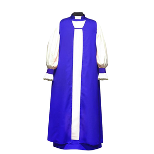 新しいレトロな道教の僧侶の教会の制服、立ち襟のローブとランタンスリーブ付きのアニメコスチューム - Product Image 2